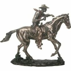 Cowboy At Work Statue