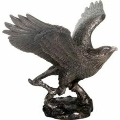 Eagle Statue With Wings Open