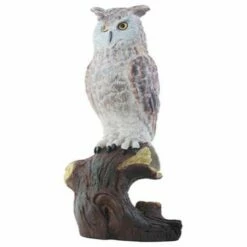 Eastern Screech Owl Statue - On Guard
